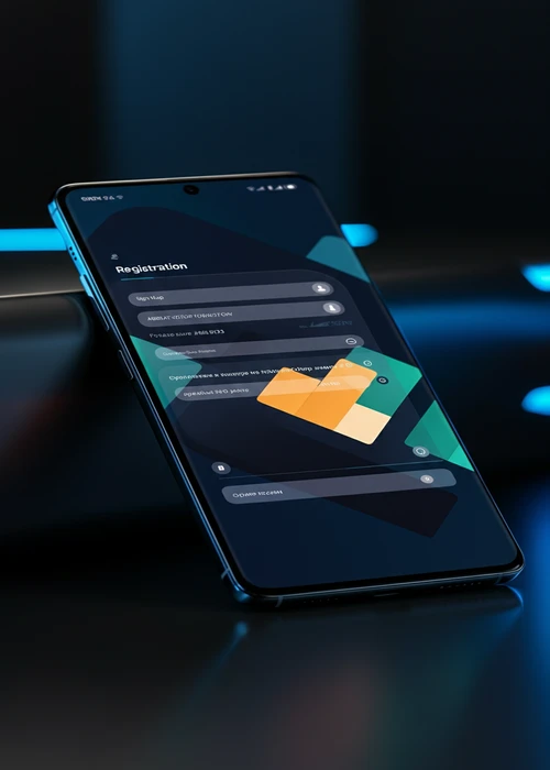Spinkash Casino registration form interface showing fields for new player account creation and a welcome bonus notification.